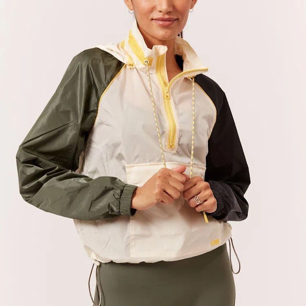 Solid & Striped X Bandier Half Zip Windbreaker - … - image 1